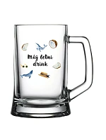 Personalizovaná pivní sklenice s letním mixem
