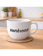 KAFIŠTOOO - MEGA XXL keramický hrnek 1000 ml KAFIŠTOOO - MEGA XXL keramický hrnek 1000 ml