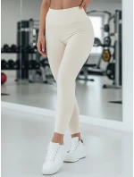 Dámské legíny s vysokým pasem ACTIVIS bieałe FashionStreet UY2601