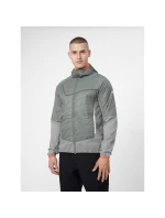 Pánská ekologická trekingová bunda 4F 4FSS23TDJAM101-24S primaloft® black insulation