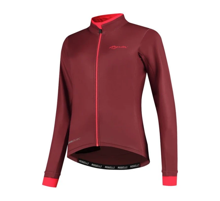 Rogelli bluza damska ESSENTIAL bordowa XL