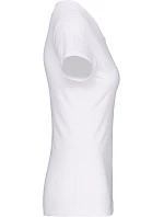 K Dámské elastické tričko s výstřihem do V 20. white model 22511792 - Kariban K Dámské elastické tričko s výstřihem do V 20. white model 22511792 - Kariban