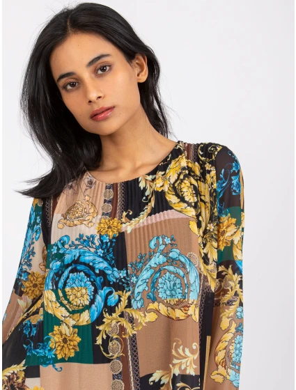 Halenka DHJ BZ 8643 3.65P černá a béžová