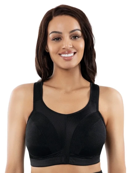 Dámská sportovní podprsenka model 20870793 34 D Černá - Parfait Dámská sportovní podprsenka model 20870793 34 D Černá - Parfait