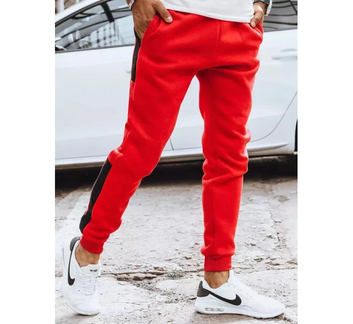 Pánské tepláky červené model 21964729 - Dstreet