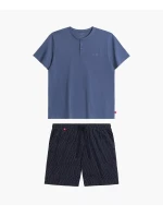 Pyžamo Atlantic NMP-386 kr/r S-2XL Pyžamo Atlantic NMP-386 kr/r S-2XL