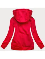 Červená dámská sportovní mikina (W03-18)