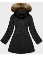 Černá dámská zimní bunda (M21309)