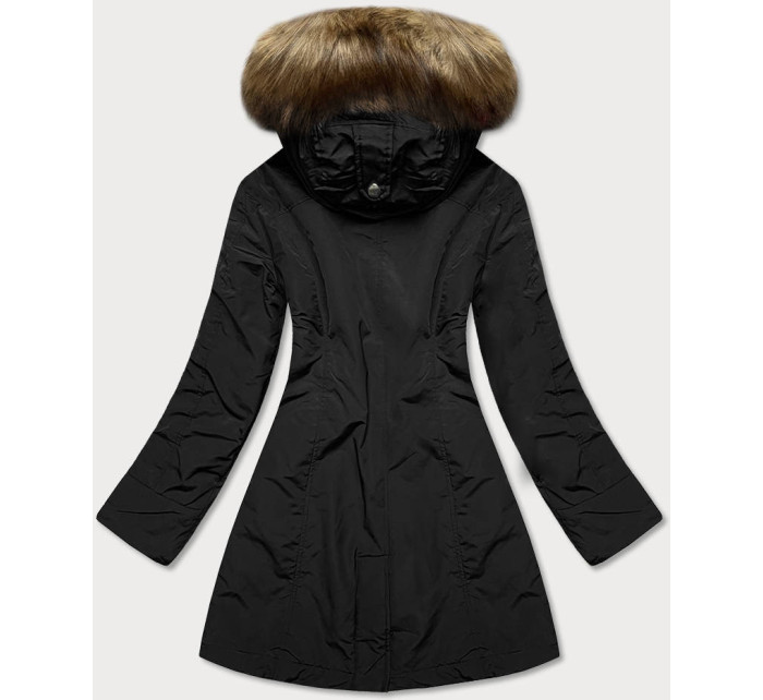 Černá dámská zimní bunda (M21309)