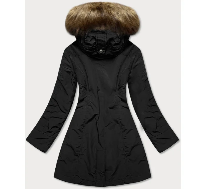 Černá dámská zimní bunda (m21309)