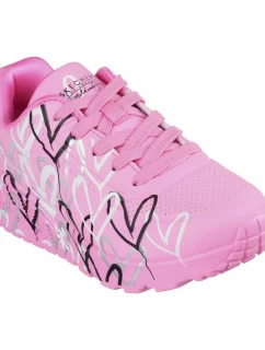 Boty Skechers x JGoldcrown Uno Lite - Metallic Love Jr 314067L-HPMT