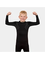 Dětská termo souprava Active GT43204 černo-šedá - Alpinus