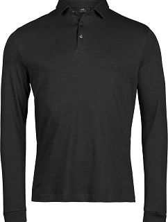 Tee Jays TJ 1442 Pima polo s dlouhým rukávem 18.1442 black