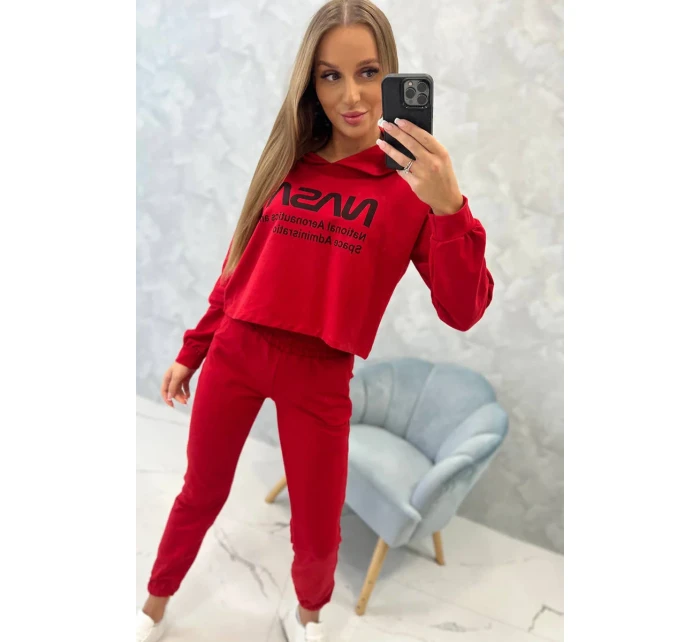 Tištěná sada červená