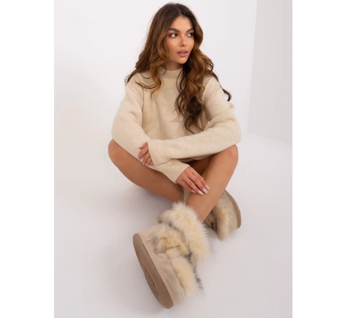 Šaty BA SK 0568 1.20 světle béžová Šaty BA SK 0568 1.20 světle béžová