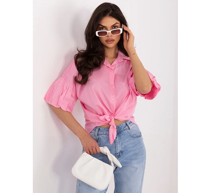 MI košile KS 3389A.90 růžová