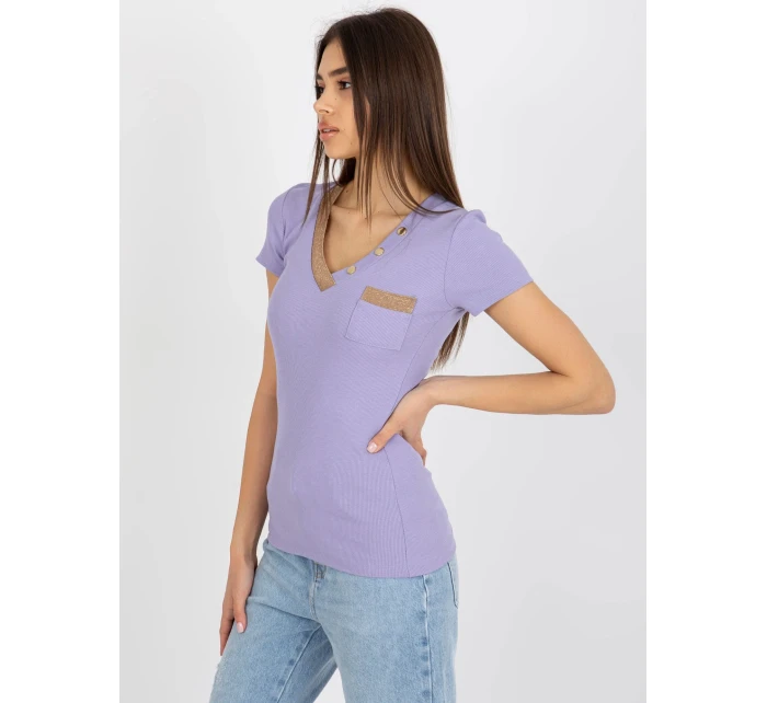 Tričko RV TS 8543.12P světle fialová