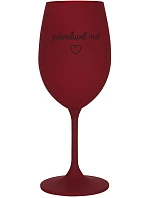 PŘEMLUVIL MĚ - bordo sklenice na víno 350 ml PŘEMLUVIL MĚ - bordo sklenice na víno 350 ml