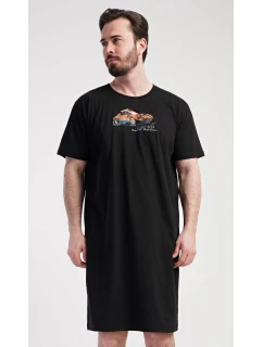 Pánská noční košile s krátkým rukávem Legend