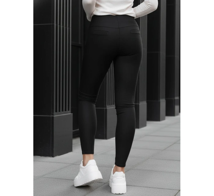 Dámské legíny černé FashionStreet UY2730 Dámské legíny černé FashionStreet UY2730