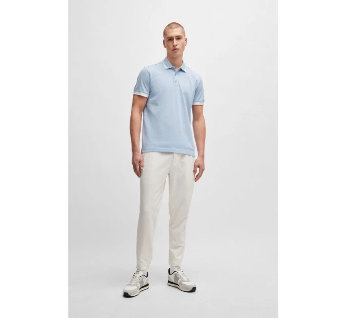 Pánská modrá polokošile  1 Bright Purple regular fit model 21350230 - Boss