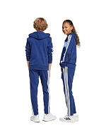Dětské tepláky adidas Seasonal Essentials Tiberio 3-Stripes French Terry námořnická modrá JI6035 Dětské tepláky adidas Seasonal Essentials Tiberio 3-Stripes French Terry námořnická modrá JI6035