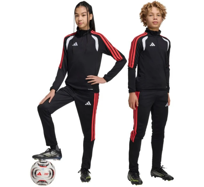 Dětské kalhoty Adidas Tiro 26 League Black/Red JY9677