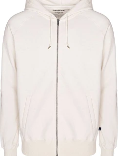 Pure Waste HJUB Unisex mikina s kapucí 74.HJUB ecru