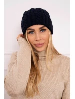 Kšiltovka s ohrnovacím lemem Marzena K206 navy blue Kšiltovka s ohrnovacím lemem Marzena K206 navy blue