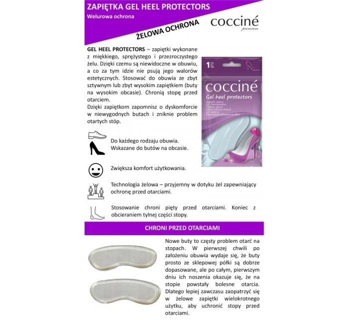 Gel Heel model 21498536 - Coccine