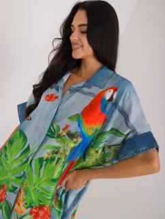 Košile DHJ KS 19007.32 modrá