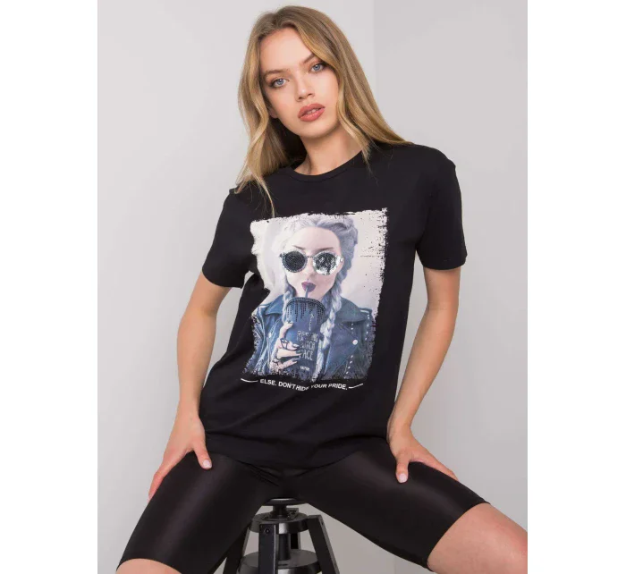 Tričko HB TS 3053.69P černá