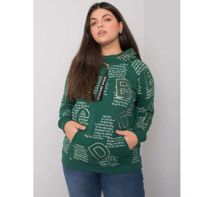 Halenka RV BL model 16738172 tmavě zelená - FPrice Halenka RV BL model 16738172 tmavě zelená - FPrice