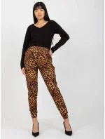 Kalhoty VI SP 150.38P černá a béžová