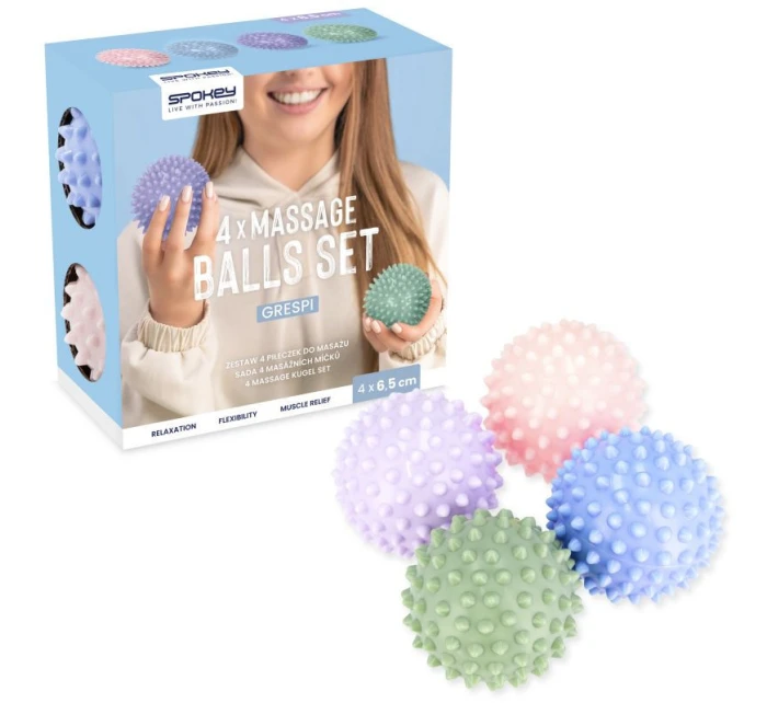 SPORT Sada 4 ks Mix barev model 21915164 - Spokey SPORT Sada 4 ks Mix barev model 21915164 - Spokey