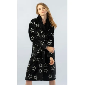 Dámský župan dlouhý Hvězdy