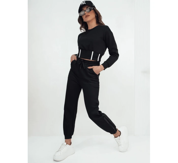 Dámský teplákový komplet KEILI black FashionStreet AY1008