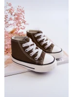 Dětské Vysoké Tenisky Khaki Filemon Dětské Vysoké Tenisky Khaki Filemon