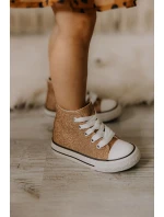 Dětské vysoké tenisky Růžové zlato Catrina Dětské vysoké tenisky Růžové zlato Catrina