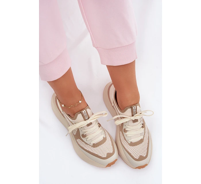 Dámské Sportovní Boty Big Star TT274571 HI-POLY SYSTEM Béžové Dámské Sportovní Boty Big Star TT274571 HI-POLY SYSTEM Béžové