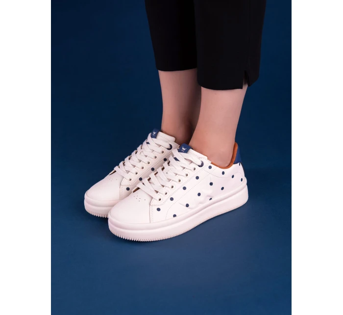 Dámská obuv Vuch Lucky Dots Off White