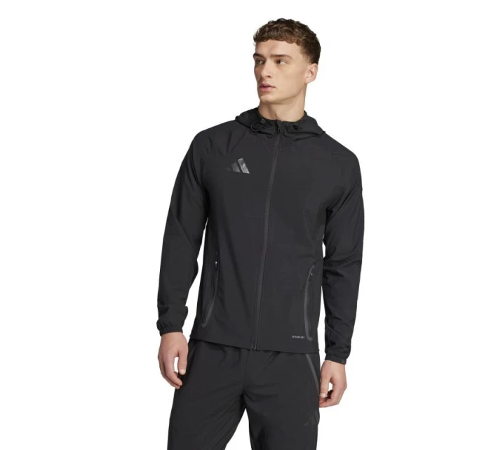 Mikina adidas Tiro 25 Competition Vis Tech Travel - černá JX9502 Mikina adidas Tiro 25 Competition Vis Tech Travel - černá JX9502