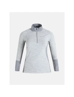 Peak Performance W Magic Half Zip termo tričko šedé