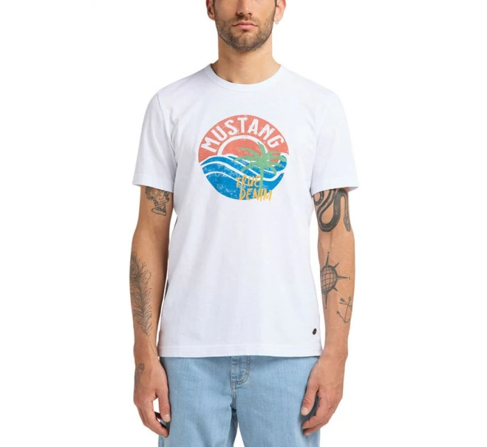 Tričko s logem Mustang Alex M 1009534 2045 Tričko s logem Mustang Alex M 1009534 2045