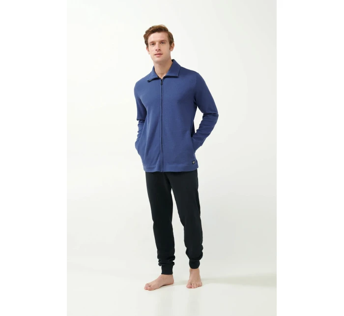 Vamp - Klasická modrá tepláková souprava 21686 - Vamp Vamp - Klasická modrá tepláková souprava 21686 - Vamp