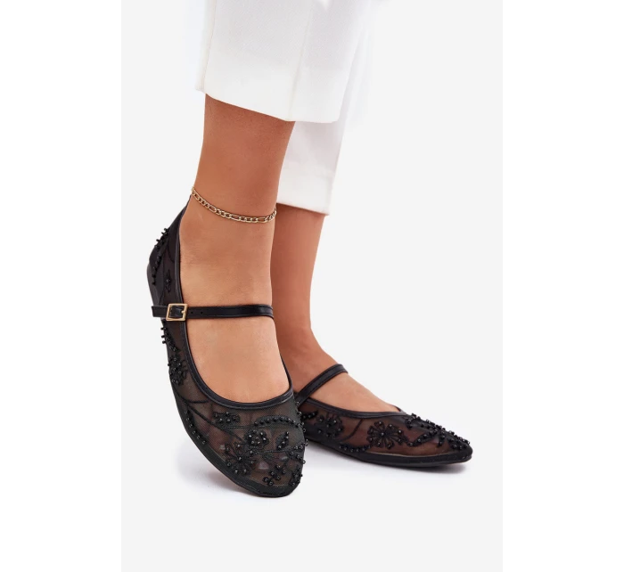 Baletky S A Ozdobou Černé model 21700004 - Boto