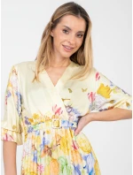 Šaty IT SK 18828.92 světle žluté