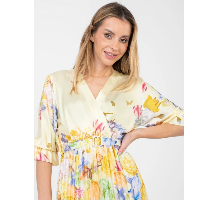 Šaty IT SK 18828.92 světle žluté