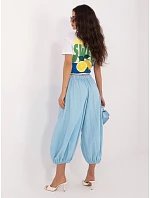 Kalhoty IT SP FL10309 1.02 světle modrá