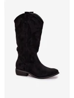 Kozačky na podpatku  model 220715 Step in style